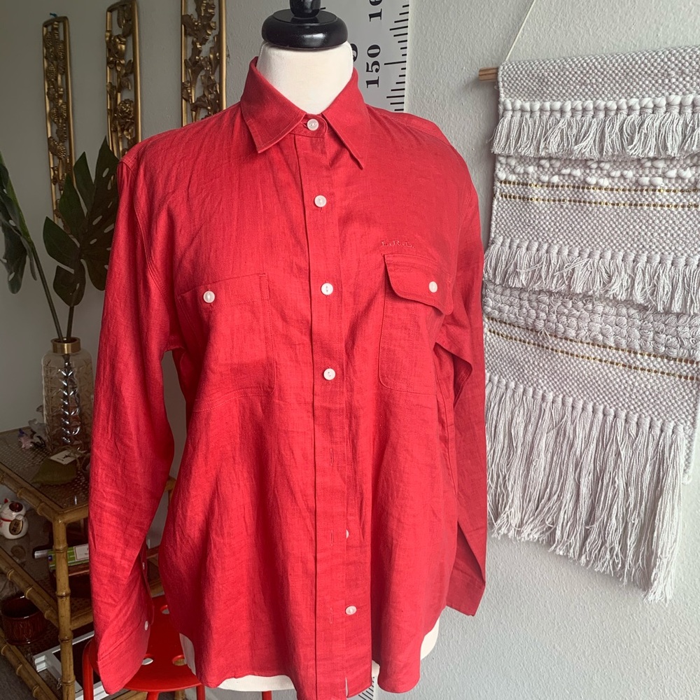Vintage Oversized RLR Blake style shirt